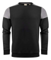 Prime Sweater – свитшот с круглым вырезом (унисекс), Черный/Антрацит