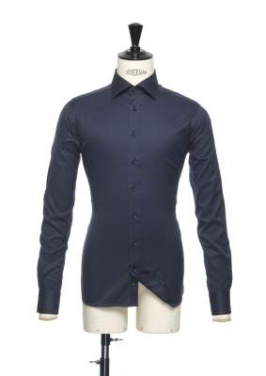 GB01 Twill Regular – рубашка (для мужчин), Тёмно-синий - J.Harvest & Frost (2)