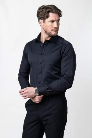 GB01 Twill Regular – рубашка (для мужчин), Черный – J.Harvest & Frost (1)