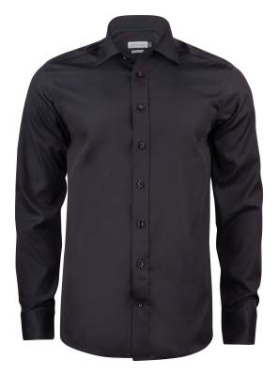GB01 Twill Regular – рубашка (для мужчин), Черный – J.Harvest & Frost (2)