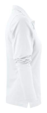 Surf Long Sleeve Pique – рубашка поло (для женщин), Белый – Printer (4)