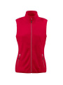 Sideflip Vest – флис (для женщин), Красный