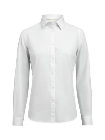 YB150 Twill Stretch Woman Contemporary – рубашка, Белый – J.Harvest & Frost (1)