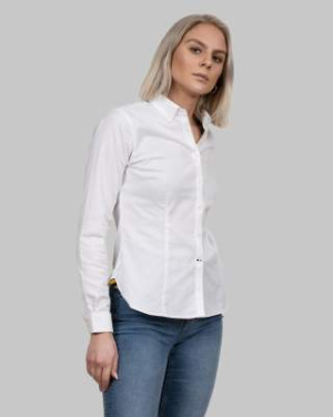 YB54 Oxford – рубашка (для женщин), Белый – J.Harvest & Frost (4)