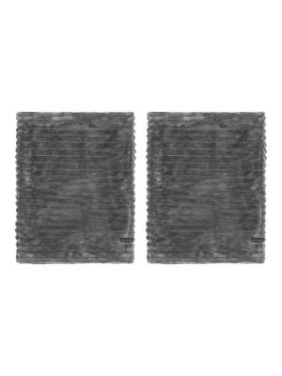 Cozy 2-pack – плед, Стальной серый - Kosta Linnewäfveri (3)