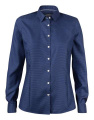 PB49 Jacquard – рубашка (для женщин), темно-синий/белый в горошек