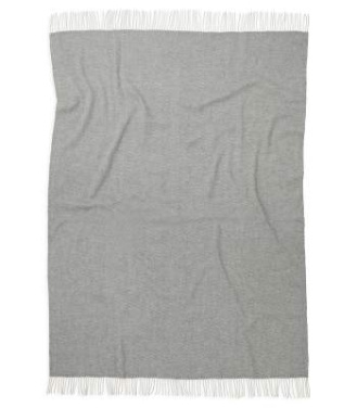 Wool Winton – плед, Серый – Kosta Linnewäfveri (3)
