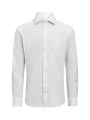 YB150 Twill Stretch Slim Fit – рубашка (для мужчин), Белый