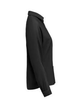 Crepe Satin Blouse – рубашка, Черный – J.Harvest & Frost (2)