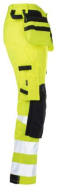 2240 Craftsman Stretch Hi-Vis – брюки, желтый/черный – Jobman (4)