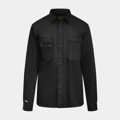 5601 Cotton – рубашка, черный – Jobman (1)