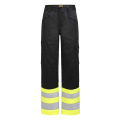 2417 Service Stretch Hi-vis – брюки, Черный/Желтый