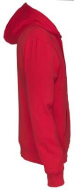 Hood Man sweatshirt – кофта на молнии, Красный – Cottover (4)