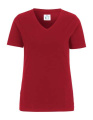 Stretch Lady T-shirt – свитер с V-образным вырезом, Красный