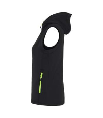 Zamora hooded woman – жилет, Черный – Graphix (4)