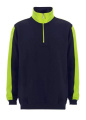 Modena Halfzip – свитшот, темно-синий/желтый