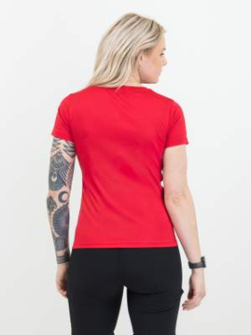 Run – футболка (для женщин), Красный – Printer RED (4)