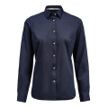 YB56 Twill Woman Contemporary – рубашка, темно-синий / белый