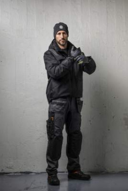 8001 Reflective – шапка, черный – Jobman (4)