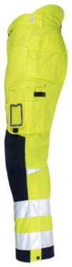 2236 Winter Star Hi-Vis – брюки, желтый/темно-синий – Jobman (2)