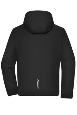 Мужская спортивная куртка-софтшелл GRS, черный – James & Nicholson (4)