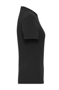 Женская рабочая футболка BIO Stretch-T - однотонная - OCS Blended, черный – James & Nicholson (3)