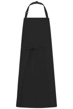 Фартук с нагрудником, черный – James & Nicholson (4)