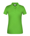 Женская рабочая рубашка-поло BIO Workwear Polo OCS Blended, салатово-зеленый