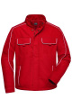 Рабочая куртка из софтшелла - однотонная, красный