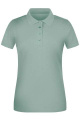 Женская рабочая рубашка-поло BIO Workwear Polo OCS Blended, туманно-зеленый