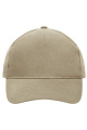 Пятипанельная кепка из плотного хлопка, бежевый