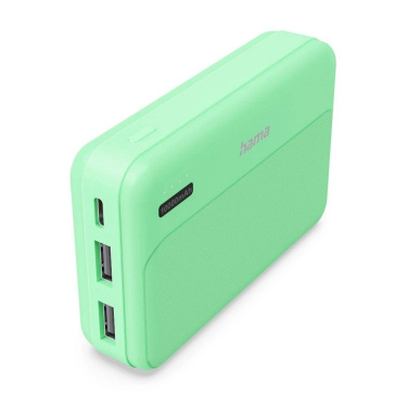 Power bank 10000 mAh Hama Power Pack Pocket, зеленый, изображение товара (4)