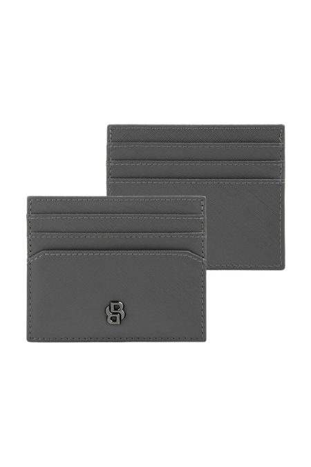 Держатель для карт Double B Saffiano серый, изображение товара (1)