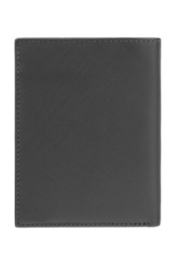 Денежный кошелек с клапаном Double B Saffiano серый, изображение товара (4)