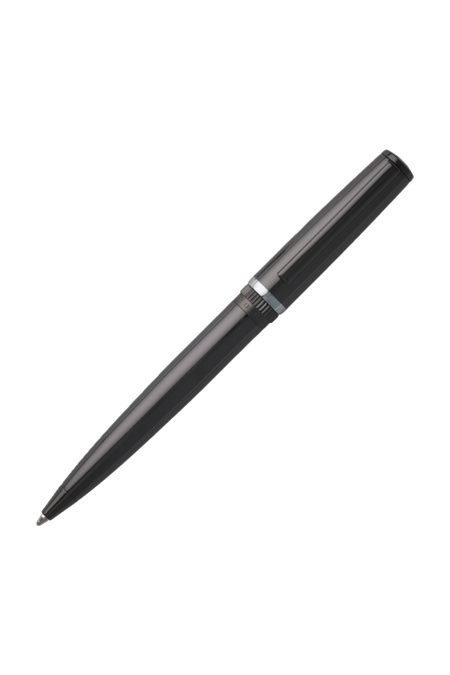 Шариковая ручка Gear Metal Dark, хромированная, изображение товара (1)