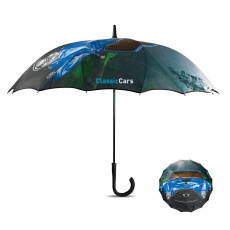 Зонт с одной панелью диаметром 102 см/23 дюйма для непрерывной съемки.