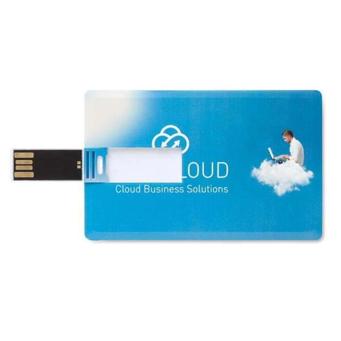 USB-флешка размером с кредитную карту, объемом 1-64 ГБ., изображение товара