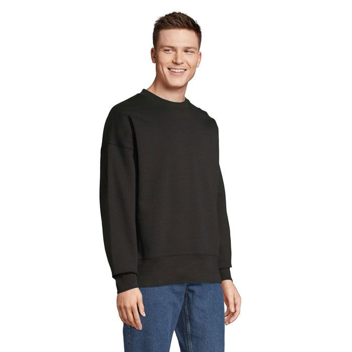 Свитшот AUTHENTIC, унисекс, 450 г/м², Черный, XS, изображение товара (1)