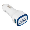 Зарядка автомобиля USB Quick Charge 2.0® COLLECTION 500, синий
