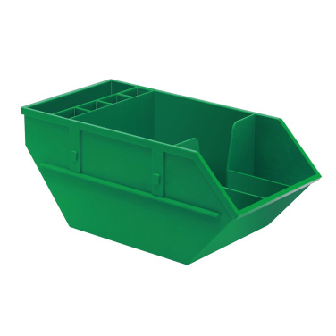 Коробка для заметок „container“, зеленый, изображение товара (2)