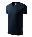 MALFINI V-neck – Футболка Унисекс, тёмно-синий