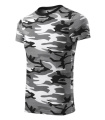 MALFINI Camouflage – Футболка Унисекс, серый камуфляж