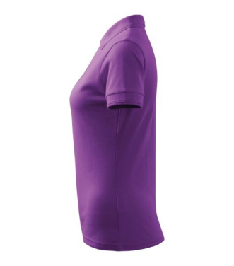 MALFINI Pique Polo – Поло женское, фиолетовый, XS, изображение товара (3)