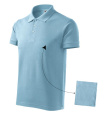 MALFINI Cotton – Поло мужское, небесно-голубой