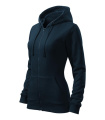 MALFINI Trendy Zipper – Толстовка женская, тёмно-синий