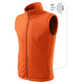 RIMECK Next – Флисовая безрукавка Унисекс, оранжевый 11 (brand label)