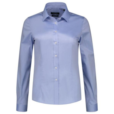 TRICORP Fitted Stretch Blouse – Рубашка женская, blue, 36, изображение товара (2)