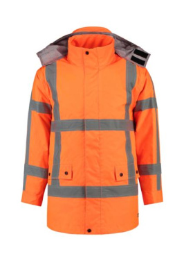 TRICORP RWS Parka – Рабочая куртка Унисекс, флуоресцентный оранжевый, 4XL, изображение товара (2)
