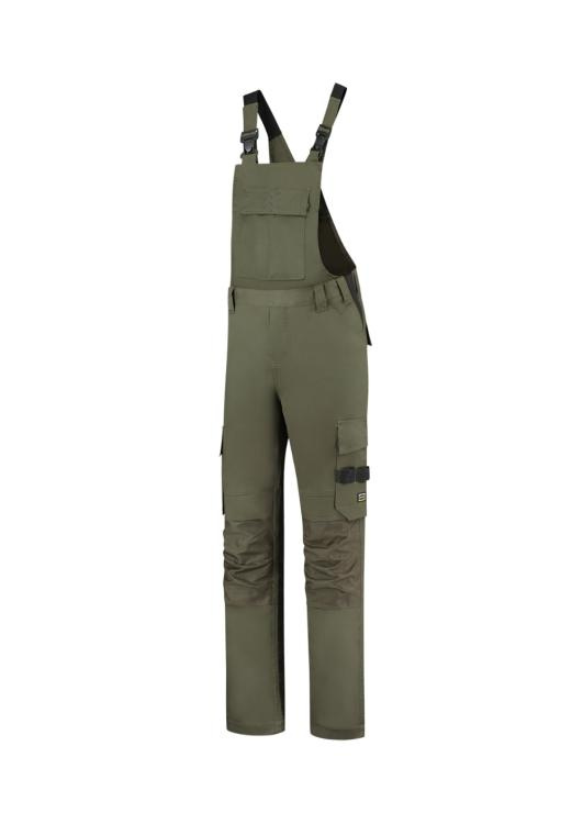 TRICORP Bib & Brace Twill Cordura – Рабочий комбинезон Унисекс, армейский, 44, изображение товара (1)
