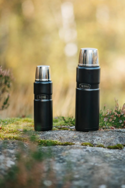 THERMOS King 1,2 l – термос, цвет: Матовый черный, изображение товара (2)